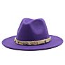 Fedora Hats for Women Cowboy Hat Felt Western Ladies Stageholidsy Party Wide Brim Jazz Cap Sombreros Para Mujeres Gorra