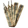 Flat Plaid Cotton Shoelaces Female 2.5 Cm Wide Ribbon Shoe Lace for Boot Sneaker 120 Cm