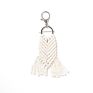 Goods Handmade Bag Accessories Rope Tassels Cotton Thread Weave Boho Macrame Keychain