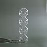 Ins Style Colorful Transparent Glass Hydroponics Plant Arrangement Vase