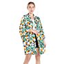 Kimono Beach Wear 100%Viscose Kimonos Women Floral Print Kimono