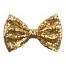 Larger 7" Messy Sequins Children Hair Bow without Clip Diy Hair Accessories for Girl Glitter Bow for Headband