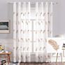 Living Room Ready Made American Style Luxury Hotel Jacquard Valance Curtain Design Home Curtain for Windows