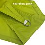 Lvju Multi Color 9.8X9.8Ft 3X3M Waterproof Sun Shade Sail Tent Fabric