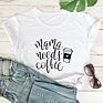 Mama Needs Coffee T-Shirt Funny Tired Mom Tshirt for Women