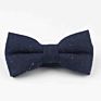 Mens Cotton Wool Formal Clothing Bow Ties Man Wedding Geometric Dot Neck Bowties Bowknot Gravatas Dark Color Bowtie Butterfly