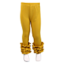 No Moq Rts Icing Pants Kids Clothes Baby Clothing Cotton Solid Icing Leggings Girls Icing Ruffle Pants