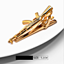 Novel Tie Bar Sword Cufflinks and Tie Clip Gift Box Set Gold Tie Pins for Men
