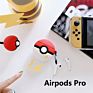 Protective for Airpods Cover 1 2 3D Lovely Pokemon Design Shockproof Silicone for Airpods Cases Pro for Apple Air Pod