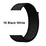 Qiman Nylon Iwatch Band Replacement Strap Nylon Loop Watch Band for Apple Watch Fabric Nylon Strap for Iwatch 7/6/5
