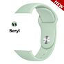 Rainbow Color Smart Silicone Apple Watch Series 6 5 Band Rubber Sport Straps for I Watch Band