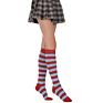 Rainbow Striped Long Socks Women Stockings Cosplay Student Kawaii High Socks Girls over Knee Stockings