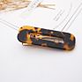 Sales Colors Acrylic Hair Clips with Small Moq Rectangular Hollowed-Out Acetate Hair Clips for Women
