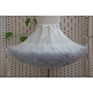 Special Polyester Knitted Breathable Sweet Solid Color Chiffon Girl Skirt