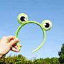 Theme Park Black Spider Hairband Plush Headband for Halloween