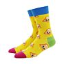 Thin Funny Food Socks Crew Socks Pure Cotton Donuts Men's Socks In