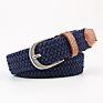 Women Elastic Weaving Belts Handmade Leather Belt Fedex