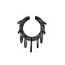 Women Pearl Ear Cuff Earring Bohemian Natural Freshwater Circle Small Clip on Earring No Piercing Fake Cartilage Earring