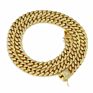 14K 18K Gold Plated Stainless Steel Iced Out Cz Miami Hip Hop Jewelry Cuban Luxury Link Chain Diamond Bracelet for Men Women