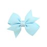 2.2 Inch Small Swallow Tail Ribbon Hair Bow with Full Lined Clip for Little Baby Girls Kids Hair Accessory 811