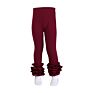 Baby Girls Boutique Stock Rts Ruffle Pants Solid Color Icing Leggings Kids Infant Long Ruffle Casual Pants