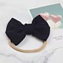 Big Bow Headwrap Baby Headband Top Knot Headbands Turban Newborn Head Band Girl Large Hair Bows Five Set for Kids