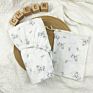 Breathable Bamboo Muslin Baby Crib Fitted Sheets