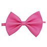 Cat Bows Pet Accessories Puppy Print Solid Dog Bow Collar