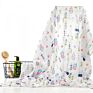 Customized Printing 70% Bamboo 30% Cotton Muslin Baby Swaddle Blanket Newborn Baby Muslin Swaddle