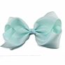 Cute 8 Inch Grosgrain Solid Color Bowknot Hair Bows with Clips Handmade Price Kid Girls Hair Accessories