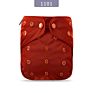 Elinfant Product Reusable Cloth Diapers Cover Pure Color Baby Waterproof Nappy Cover Washable Baby Diaper Cover