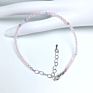Handmade Gemstone Bracelet 2Mm Small Crystal Faceted Natural Gem Stone Beaded Adjustable Bracelet for Women Jewelry