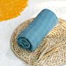 Indoor Versatility Baby Swaddle Blanket Muslin Breathable Organic Cotton Baby Receiving Swaddles
