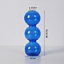 Ins Style Colorful Transparent Glass Hydroponics Plant Arrangement Vase