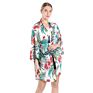 Kimono Beach Wear 100%Viscose Kimonos Women Floral Print Kimono