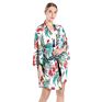 Kimono Beach Wear 100%Viscose Kimonos Women Floral Print Kimono