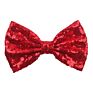 Larger 7" Messy Sequins Children Hair Bow without Clip Diy Hair Accessories for Girl Glitter Bow for Headband