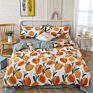 Luxury Printed Pillow Case Bed Sheet and Quilting Comforter Sets Quilt Bedding 4 Piece
