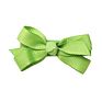 One Piece Grosgrain Ribbon Bow Hairpin Girl's Hair Bows Boutique Solid Hair Clip Handmade Bowknot Clip for Kids Hair Accessories