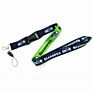 Plain Sublimation Nylon Polyester Lanyards with Nfl Team Logo