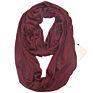 Round Ladies Travel Small Warmer Neck Scarf