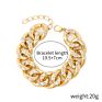 Simple Personality High Sense Hip Hop Rough Bracelet