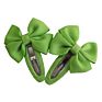 Snap Hair Clips with Bow Barrettes Bb Clips Hairbows Hairgrips Headwear Accessories for Baby Girls