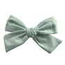 Soft Cotton Linen Fabric Bow Hair Clips Schoolgirl Sailor Bow Clips Baby Girls Hair Accessories