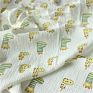 Star Printed Baby 100% Cotton Knitted Receiving Blanket Muslin Swaddle Wrap for Baby Kid Child Toddler