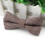 Style Plaid Children Bowtie Wool Bowties Baby Kid Kids Classical Pet Striped Butterfly Bow Tie Solid Color Ties