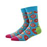 Thin Funny Food Socks Crew Socks Pure Cotton Donuts Men's Socks In