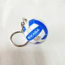 Volleyball Keychain Sport Key Chain Car Bag Ball Volleyball Key Ring Holder Volleyball Gifts for Players Keyring Rubber Keychain