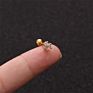 1 Pcs Piercing Earrings for Women Jewelry Broncos Heart Moon Star Stud Earrings Initial Ear Cartilage Earrings