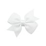 2.2 Inch Small Swallow Tail Ribbon Hair Bow with Full Lined Clip for Little Baby Girls Kids Hair Accessory 811